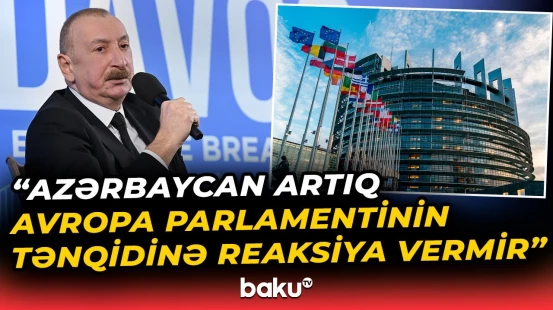 İlham Əliyev AP-nin ədalətsiz mövqeyinə münasibət bildirdi - Baku TV