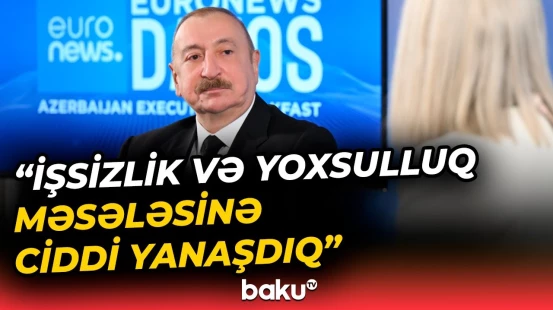 "Azərbaycanda artan alıcılıq qabiliyyətini görürük" | İlham Əliyevdən açıqlama - Baku TV