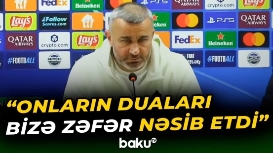 Bu qalibiyyət azarkeşlərin haqqı idi | Qurban Qurbanov - Baku TV