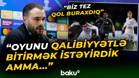 "Qarabağ"a qalib gəlmək istəyirdik | "Ayntraxt"ın baş məşqçisi - Baku TV