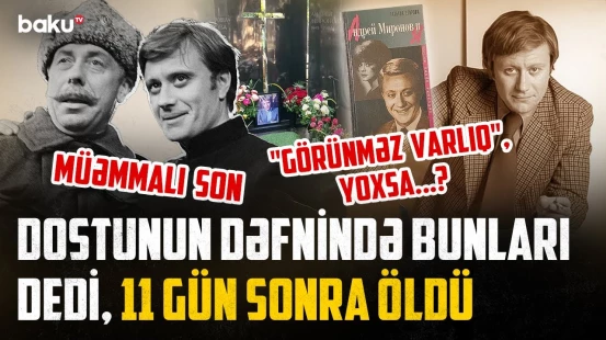 Qadınların "yox" deyə bilmədiyi aktyor Andrey Mironov niyə daim qorxu içində idi? - ARAŞDIRMA