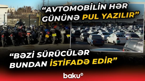 Cərimə meydançasında illərdir sahibini gözləyən avtomobillər - Baku TV