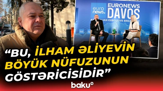 "İlham Əliyev Davosda regionun maraqlarını təmsil etdi" - Gürcü politoloqlardan açıqlama - Baku TV