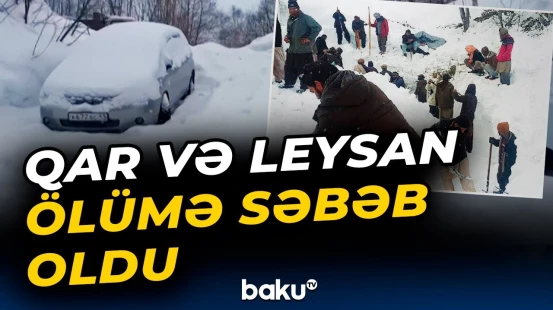 Pakistanda yağan qar fəsadlarla nəticələndi - Baku TV