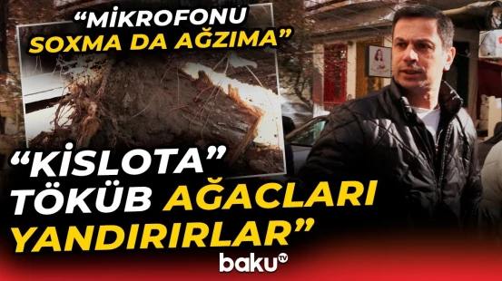 MTK nümayəndəsi niyə özündən çıxdı? | Nərimanovda binanın həyətini zəbt etdilər - Baku TV