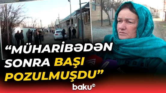 Goranboyda müharibə iştirakçısı olan şəxs dəhşətli qətl törətdi - Baku TV