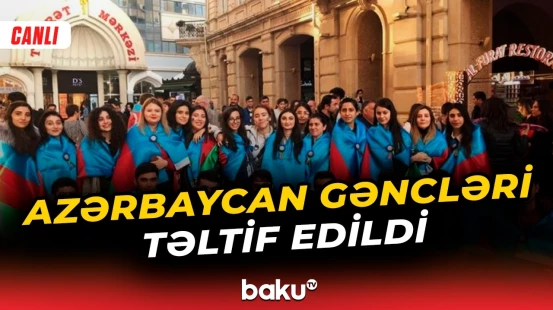 “Gülüstan” sarayında gənclərin mükafatlandırılması mərasimi - Baku TV CANLI
