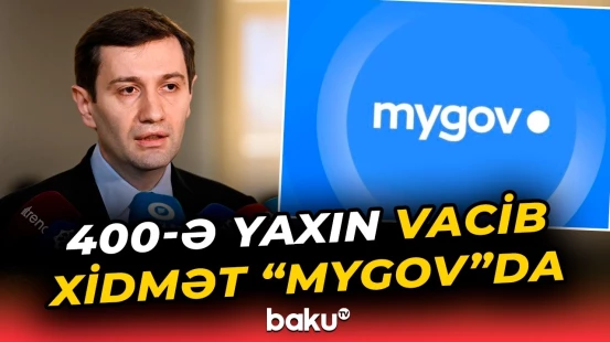 "Onların sayı bir milyonu keçib" | Agentlik sədri "mygov"la bağlı detalları açıqladı - Baku TV