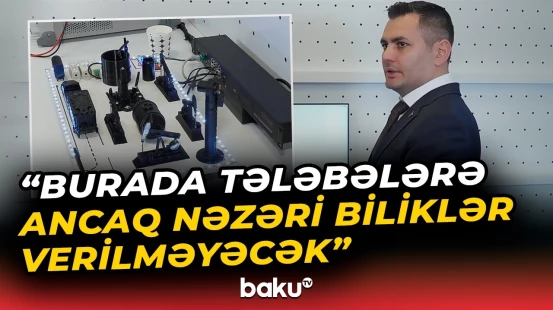 Bakı Ali Neft Məktəbində "İnformasiya Təhlükəsizliyi Testləri" laboratoriyası açılıb - Baku TV