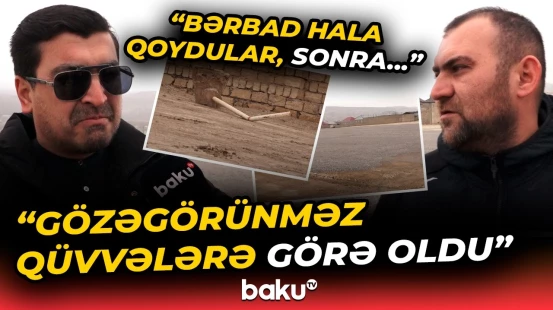 "Kimlərsə bunlara nə deyibsə..." - Şikayətçilər "Qobu" stadionu ilə bağlı olanları danışdı - Baku TV