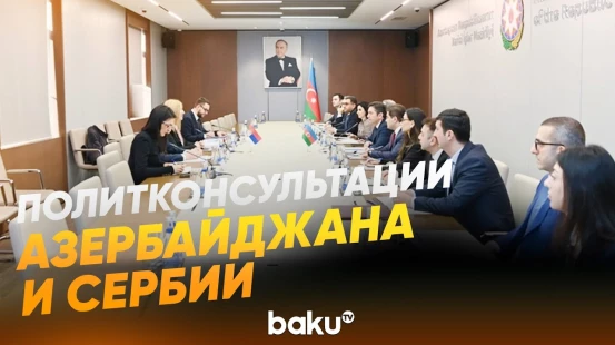 Азербайджан и Сербия провели политические межмидовские консультации в Баку - Baku TV | RU