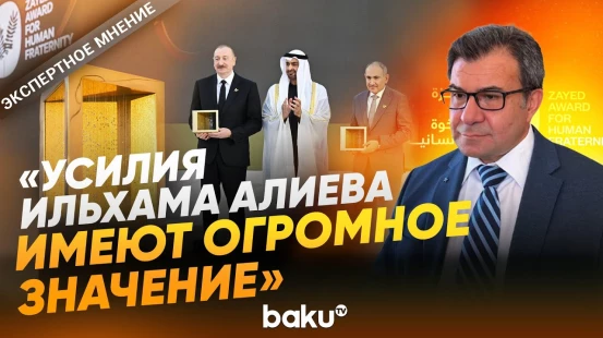 Турецкий политолог о вручении «Премии Заида» Ильхаму Алиеву и Пашиняну в Абу-Даби - Baku TV | RU