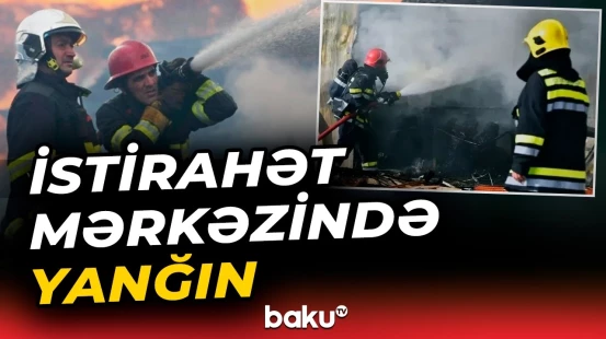 İsmayıllıda yanğın baş verdi | FHN hadisə yerində - Baku TV
