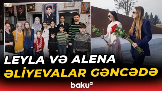 Bir sıra müəssisələr və şəhid ailəsi ziyarət olundu - Baku TV