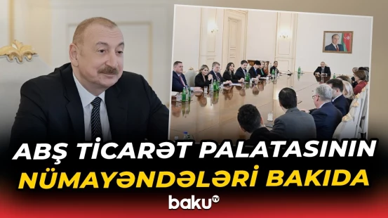 Prezident İlham Əliyev bu şirkətlərin rəhbər şəxslərini qəbul etdi - Baku TV