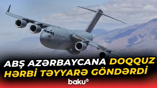 Vensin səfərindən öncə ABŞ hərbi təyyarələri İrəvan və Bakıya enib - Baku TV