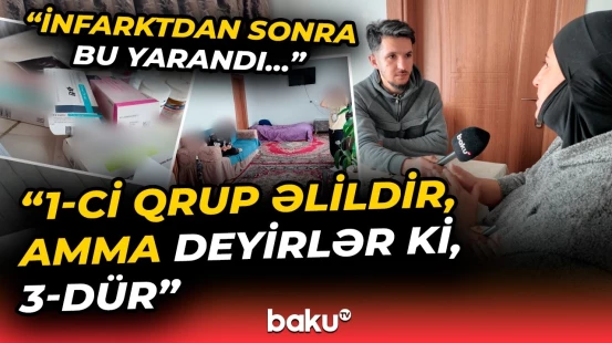 Beşuşaqlı ailə acınacaqlı vəziyyətdə qaldı - "Bir dənə aparatla təyin ediblər ki..." - Baku TV