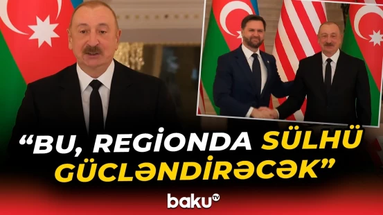 “Strateji tərəfdaşlığımızı dünyanın ən güclü dövləti ilə qururuq” | İlham Əliyev - Baku TV
