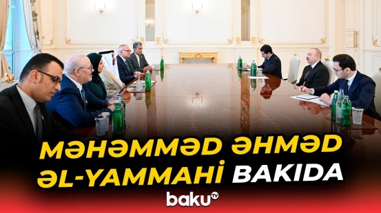 İlham Əliyev Ərəb Parlamentinin prezidentinin başçılıq etdiyi nümayəndə heyətini qəbul etdi