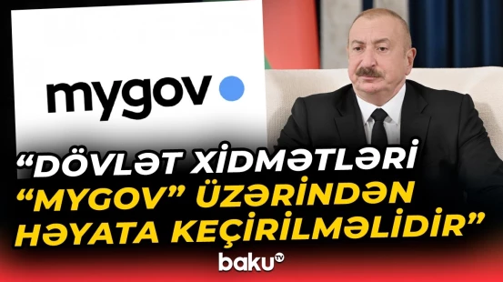 Vətəndaşa lazım olan bütün xidmətlər bir ünvandan göstərilməlidir | İlham Əliyev - Baku TV