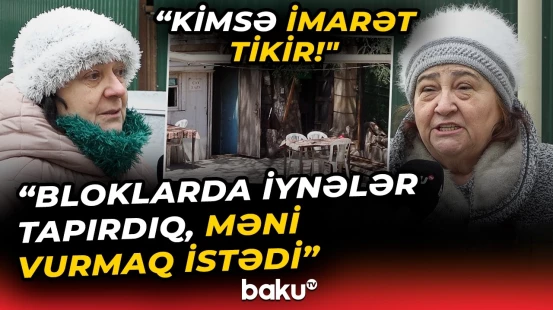 "Söyüşlər, davalar, gecəyə qədər..." - Binanın həyətində olanlar sakinləri dəhşətə gətirdi - Baku TV