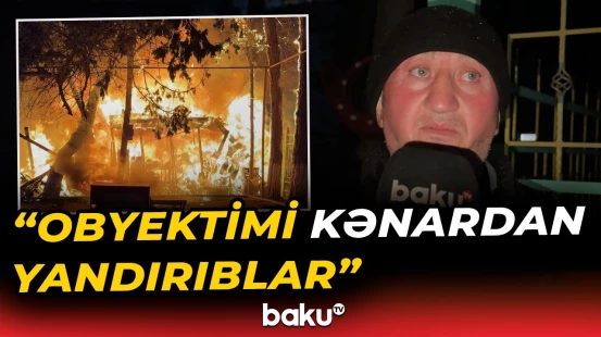 Sumqayıtda güclü yanğın | Ayaqqabı təmiri sexi külə döndü - Baku TV