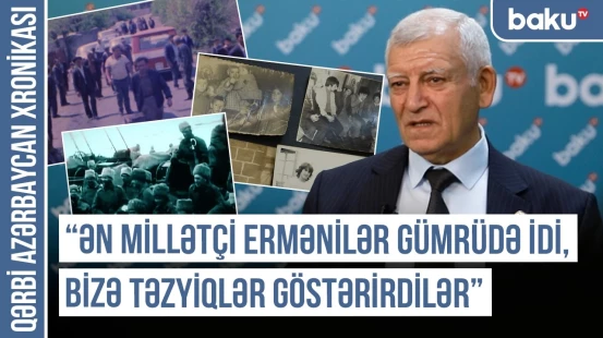"1988-ci ildə əhali etiraz əlaməti olaraq Türkiyə sərhədinə toplaşdı" | QƏRBİ AZƏRBAYCAN XRONİKASI