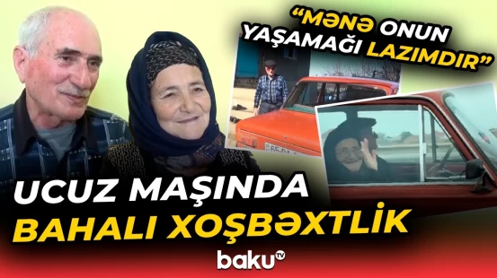 "Toyumuz musiqisiz oldu, 10-cu sinifdə oxuyanda..." - Hamının danışdığı nənə-baba - Baku TV
