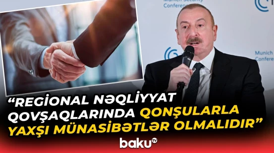 Dəniz limanlarımızın inkişafına sərmayələr yatırmışıq | İlham Əliyev - Baku TV