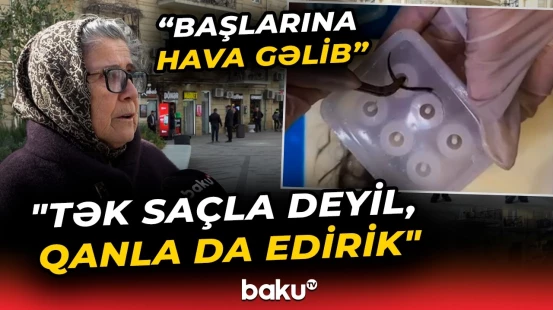 Müştəri nə istəyir, onu da hazırlayırıq | İnsan saçı və qanı ilə düzəldilmiş aksesuarlar