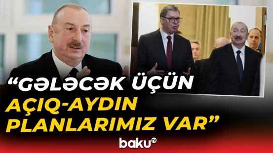 Prezident Serbiya ilə enerji sahəsində əməkdaşlığın vacibliyini vurğuladı - Baku TV
