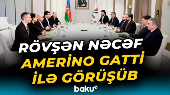 Qarşılıqlı maraq doğuran məsələlər müzakirə edilib - Baku TV