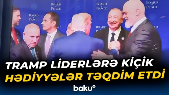 İlham Əliyev Donald Tramp ilə söhbətləşib - Baku TV