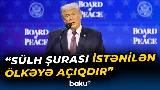 "Həmin günlər geridə qaldı" | ABŞ lideri münaqişələrin həllindən danışdı - Baku TV