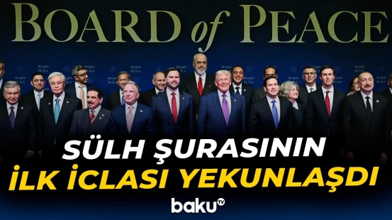 Vaşinqtonda Sülh Şurasının ilk iclası başa çatdı - Baku TV