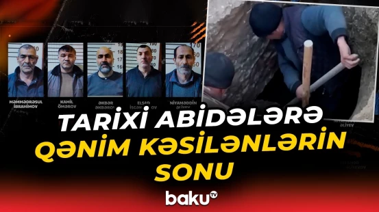 DİN-dən Qaradağ rayonunda əməliyyat | Tarixi abidələri talayanlar saxlanıldı - Baku TV