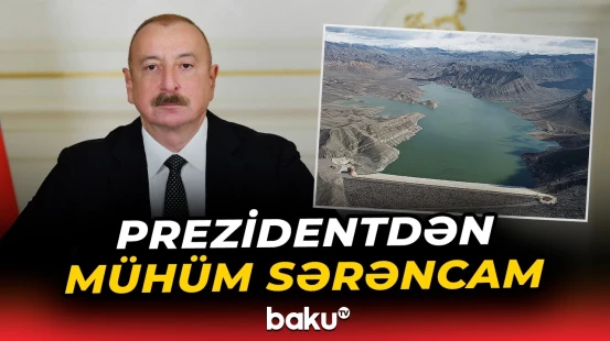 Naxçıvanda su ehtiyatlarından səmərəli istifadəyə dair Tədbirlər Planı təsdiqlənib - Baku TV