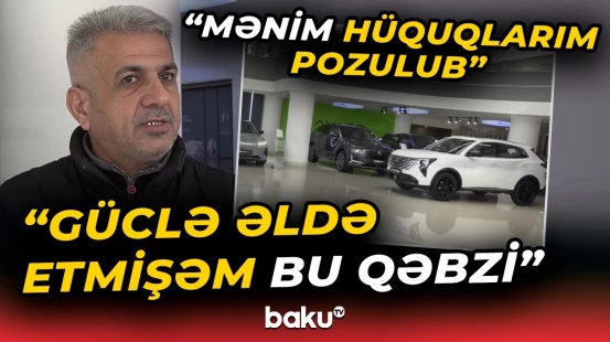 Avtomobili geri qaytardı, 6400 manat borc yazıldı - Baku TV