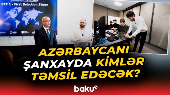 Kibertəhlükəsizlik komandalarının final seçimi keçirilib - Baku TV