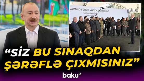 Tarixi ədaləti bərpa etmişik | İlham Əliyev - Baku TV