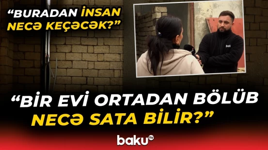 Masazırda az qala bir-birinə bitişik evlərin tikintisinə kim icazə verib? - Baku TV