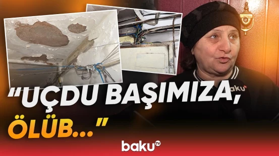"Vallah, dözə bilmirik!" | Sakinlər üsyan etdi: "Dedilər ki, mümkün deyil, dağılacaq..." - Baku TV