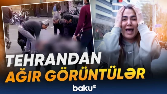 Qan su yerinə axdı | Tehranda Rusiya səfirliyinin olduğu ərazi raketlə vuruldu - Baku TV