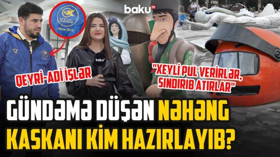 "Digər ölkələr paylaşır, amma biz etdik" | Strafordan nəhəng maketlər düzəldən usta - ARZUNUN VAXTI