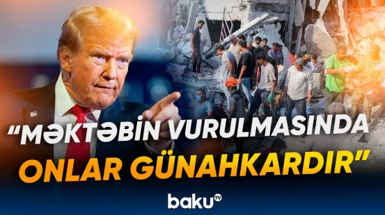 Biz İranla danışıqlar aparmaq istəmirik | Donald Tramp - Baku TV