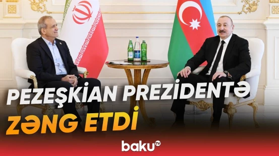 İran Prezidentindən İlham Əliyevə zəng | Nələr müzakirə edildi? - Baku TV
