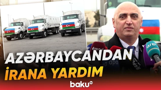 İrana neçə ton humanitar yardım göndərildi? – Agentlik rəsmisindən açıqlama - Baku TV