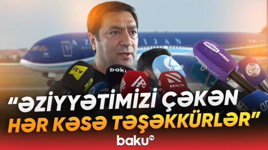 200-ə yaxın Azərbaycan vətəndaşı BƏƏ-dən Bakıya təxliyə edildi - Baku TV