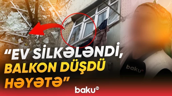 "Oğlu əyilib, qaz sızıb içəriyə" | Sumqayıtdakı partlayış sakinlərə dəhşət yaşatdı - Baku TV