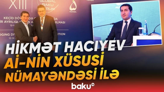 Önəmli məsələlər müzakirə olundu | Hikmət Hacıyevdən paylaşım - Baku TV